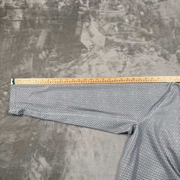 1764 Quarter Zip Pullover Mens XXL Light Blue Performance Golf Mock Neck - Picture 7 of 9